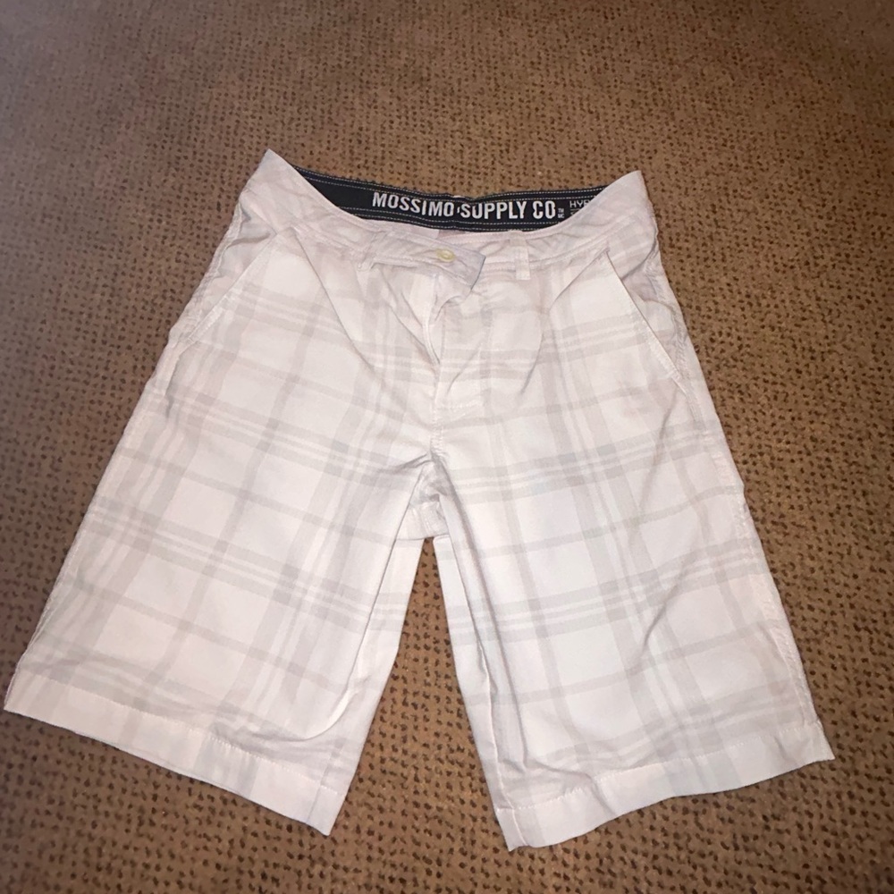Plaid Men Swimming Trunks! Size 30!